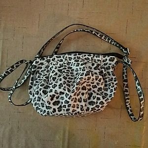 Small animal print purse